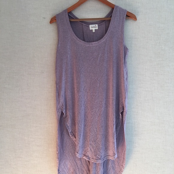 *SOLD* Deletta high low tunic lilac. NWOT. Small. - Picture 3 of 4